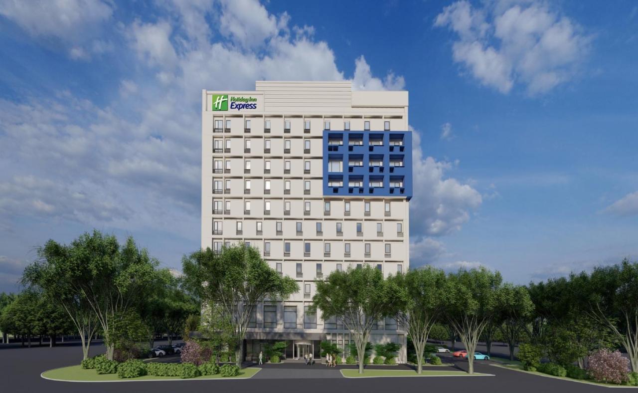 Holiday Inn Express Shanghai Pudong Airport By Ihg Esterno foto